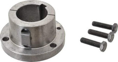 Browning - 1-11/16" Bore, 3/8" Wide Keyway, 3/16" Deep Keyway, B Sprocket Bushing - 2.557 to 2-5/8" Outside Diam, For Use with B5V Sheaves - Exact Industrial Supply
