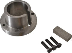 Browning - 2" Bore, 1/2" Wide Keyway, 1/4" Deep Keyway, B Sprocket Bushing - 2.557 to 2-5/8" Outside Diam, For Use with B5V Sheaves - Exact Industrial Supply