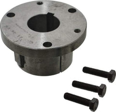 Browning - 1-3/8" Bore, 5/16" Wide Keyway, 5/32" Deep Keyway, B Sprocket Bushing - 2.557 to 2-5/8" Outside Diam, For Use with B5V Sheaves - Exact Industrial Supply