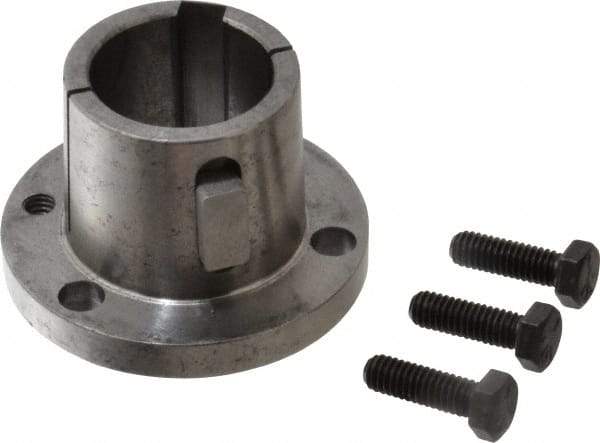Browning - 1-7/16" Bore, 3/8" Wide Keyway, 3/16" Deep Keyway, P Sprocket Bushing - 1.856 to 1-15/16" Outside Diam, For Use with Split Taper Sprockets & Sheaves - Exact Industrial Supply