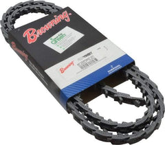 Browning - Section A, 1/2" Wide, 60" Outside Length, Adjustable Replacement Belt - Urethane, Griptwist, No. AP - Exact Industrial Supply