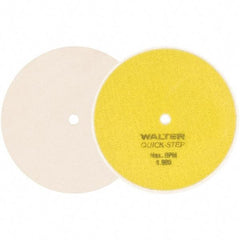 WALTER Surface Technologies - 6" Diam, Unmounted Buffing Wheel - Hook & Loop Felt Disc, High Density Density - Exact Industrial Supply