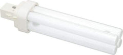 Philips - 18 Watt Fluorescent Commercial/Industrial 2 Pin Lamp - 2,700°K Color Temp, 1,250 Lumens, PLC, 10,000 hr Avg Life - Exact Industrial Supply