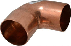 Mueller Industries - 2-1/2" Wrot Copper Pipe Adapter - C x F, Solder Joint - Exact Industrial Supply
