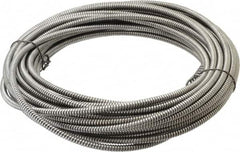General Pipe Cleaners - 1/4" x 50' Drain Cleaning Machine Cable - Exact Industrial Supply