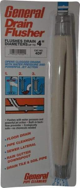 General Pipe Cleaners - Water-Pressure Flush Bags For Minimum Pipe Size: 3 (Inch) For Maximum Pipe Size: 4 (Inch) - Exact Industrial Supply