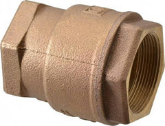 Legend Valve - 2" Bronze Check Valve - Inline, FNPT x FNPT, 250 WOG - Exact Industrial Supply