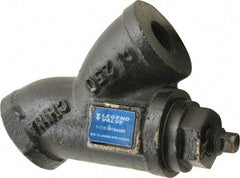 Legend Valve - 3/8" Pipe, FNPT Ends, Cast Iron Y-Strainer - 500 psi WOG Rating, 250 psi WSP Rating - Exact Industrial Supply