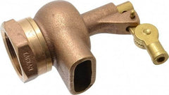 Legend Valve - 1-1/2" Pipe, Bronze, Mechanical Float Valve - 125 psi, NPTF x Plain End Connections - Exact Industrial Supply