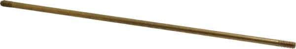 Legend Valve - 12" Long, 5/16-18 Thread, Float Valve Rod - Brass - Exact Industrial Supply