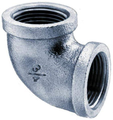 Merit Brass - 4" Grade 304 Stainless Steel Pipe 90° Elbow - FNPT x FNPT End Connections, 150 psi - Exact Industrial Supply