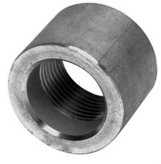 Merit Brass - 4" Grade 316 Stainless Steel Pipe Half Coupling - FNPT End Connections, 150 psi - Exact Industrial Supply