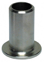 Merit Brass - 4" Grade 304L Stainless Steel Pipe Stub End - Butt Weld End Connections - Exact Industrial Supply