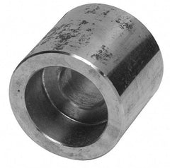 Merit Brass - 2" Grade 316 Stainless Steel Pipe Half Coupling - Socket Weld End Connections, 3,000 psi - Exact Industrial Supply