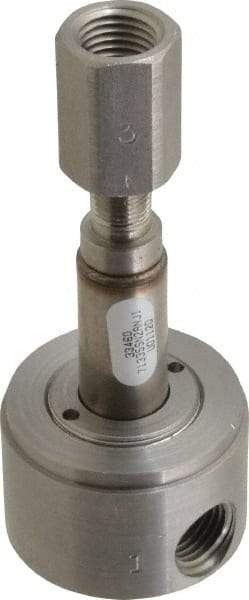 Parker - 1/4" Port, Stainless Steel Solenoid Valve - Multipurpose, NBR Seal - Exact Industrial Supply