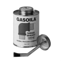 Federal Process - 1 Qt Flat Top Can Red Federal Gasoila Hard-Set - 350°F Max Working Temp - Exact Industrial Supply