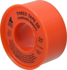 Federal Process - 3/4" Wide x 250" Long General Purpose Pipe Repair Tape - 3 mil Thick, -450 to 550°F, White - Exact Industrial Supply