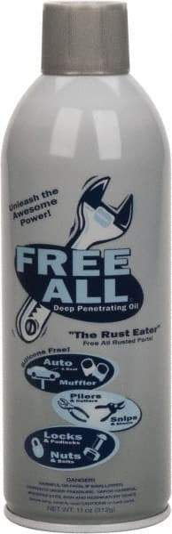 Federal Process - 12 Ounce Aerosol Can Rust Eater and Lubricant - Loosens Rusty Parts - Exact Industrial Supply