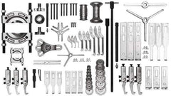 Proto - 73 Piece, Puller Set - Exact Industrial Supply