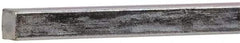 Made in USA - 12" Long x 3/16" High x 3/16" Wide, Zinc-Plated Key Stock - Low Carbon Steel - Exact Industrial Supply