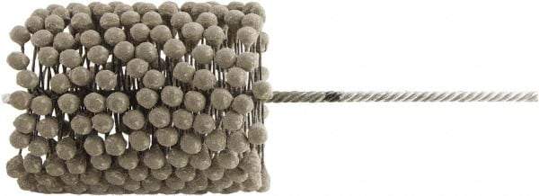 Brush Research Mfg. - 4-1/4" to 4-1/2" Bore Diam, 400 Grit, Aluminum Oxide Flexible Hone - Extra Fine, 13-1/2" OAL - Exact Industrial Supply