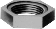 B&K Mueller - Class 150, 1-1/2" Galvanized Pipe Hex Locknut - Threaded, Malleable Iron - Exact Industrial Supply