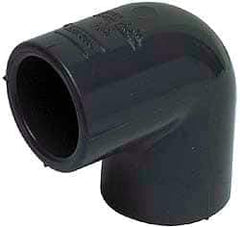 Value Collection - 4" PVC Plastic Pipe 90° Elbow - Schedule 80, FIPT x FIPT End Connections - Exact Industrial Supply