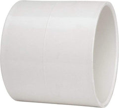 B&K Mueller - 6", PVC Drain, Waste & Vent Pipe Coupling - Hub x Hub - Exact Industrial Supply