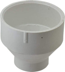 B&K Mueller - 3 x 1-1/2", PVC Drain, Waste & Vent Pipe Reducer - Hub x Hub - Exact Industrial Supply