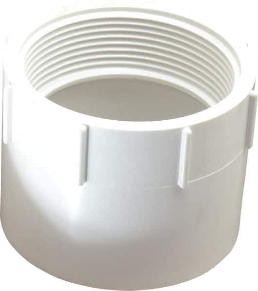 B&K Mueller - 3", PVC Drain, Waste & Vent Pipe Female Adapter - Hub x FIPT - Exact Industrial Supply