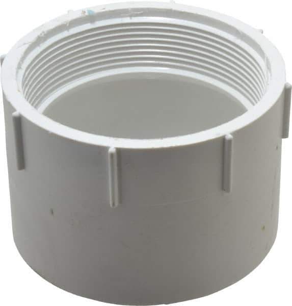 B&K Mueller - 4", PVC Drain, Waste & Vent Pipe Female Adapter - Hub x FIPT - Exact Industrial Supply
