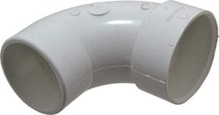 B&K Mueller - 3", PVC Drain, Waste & Vent Pipe 90 Street Elbow - Spig x Hub - Exact Industrial Supply