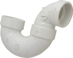 B&K Mueller - 1-1/2", PVC Drain, Waste & Vent Pipe P Trap - Hub x Hub - Exact Industrial Supply