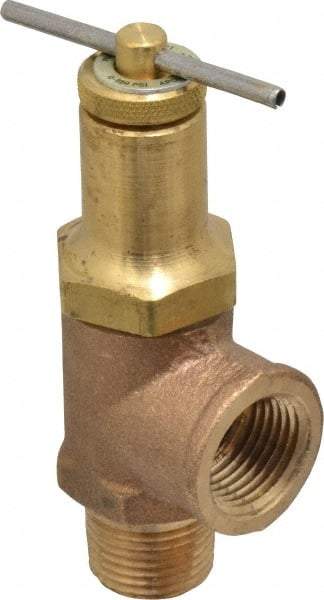Conbraco - Bypass Relief Valve - 250 Max psi, Bronze - Exact Industrial Supply