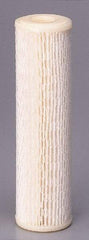 Pentair - 4-1/2" OD, 50µ, Non-Woven Polyester Pleated Cartridge Filter - 9-3/4" Long, Reduces Sediments - Exact Industrial Supply