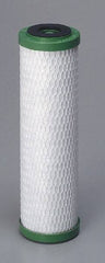 Pentair - 2-7/8" OD, 0.5µ, Carbon Briquette/Resin Giardia & Cryptosporidium Reduction Cartridge Filter - 9-3/4" Long, Reduces Tastes, Odors & Sediments - Exact Industrial Supply