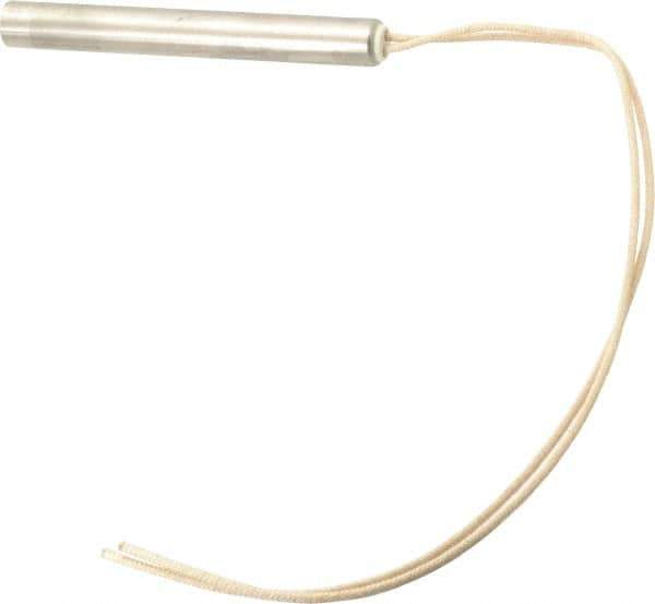 Hotwatt - 120 Volt, 1/2" Diam, 275 Watt, Low Density Cartridge Heater - 4" Long, 50 Watts per Sq In - Exact Industrial Supply