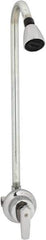 Speakman - Exposed, One Handle, Brass, Valve and Shower Head - Lever Handle, Brass Handle - Exact Industrial Supply