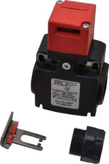 ACI - 10 Amp, 24-300 VDC, 250-600 VAC, 2 Pole Fused Safety Switch - 10 Amp, 24-300 VDC, 250-600 VAC, 1.969 Inch Wide x 1.24 Inch Deep x 3.41 Inch High, Nonmetallic, NO/NC Contact Configuration - Exact Industrial Supply