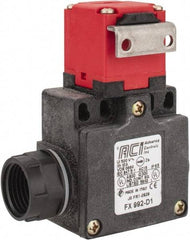 ACI - 10 Amp, 24-300 VDC, 250-600 VAC, 2 Pole Fused Safety Switch - 10 Amp, 24-300 VDC, 250-600 VAC, 1.969 Inch Wide x 1.24 Inch Deep x 3.41 Inch High, Nonmetallic, 2NC Contact Configuration - Exact Industrial Supply