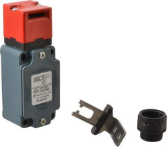 ACI - 10 Amp, 24-300 VDC, 250-600 VAC, 2 Pole Fused Safety Switch - 10 Amp, 24-300 VDC, 250-600 VAC, 1.57 Inch Wide x 1-1/2 Inch Deep x 4.29 Inch High, Nonmetallic, NO/NC Contact Configuration - Exact Industrial Supply