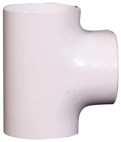 Made in USA - PVC Tee - Pipe Insulation Fitting - Exact Industrial Supply
