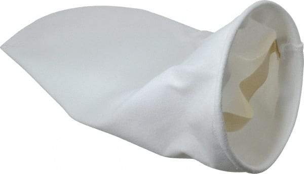 Parker - 10 Micron, Size 1, High Flow Bag Filter - 7 Inch Diameter, 16-1/2 Inch Long - Exact Industrial Supply