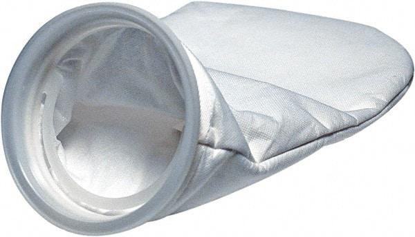 Parker - Size 1, 44 GPM Max Flow, High Efficiency Bag Filter - 7 Inch Diameter, 17-1/4 Inch Long - Exact Industrial Supply