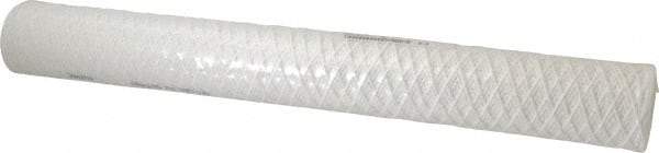 Parker - 2-1/2" OD, 1µ, Cotton String-Wound Cartridge Filter - 20" Long - Exact Industrial Supply