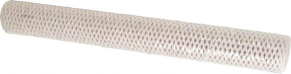 Parker - 2-1/2" OD, 50µ, Acetate Cotton String-Wound Cartridge Filter - 20" Long - Exact Industrial Supply