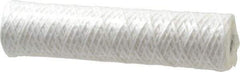 Parker - 2-1/2" OD, 5µ, Cotton String-Wound Cartridge Filter - 10" Long - Exact Industrial Supply