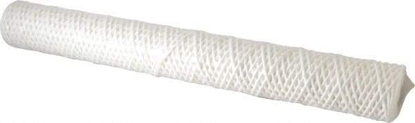Parker - 2-1/2" OD, 50µ, Cotton String-Wound Cartridge Filter - 20" Long - Exact Industrial Supply