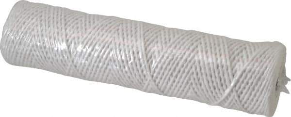 Parker - 2-1/2" OD, 10µ, Acetate Cotton String-Wound Cartridge Filter - 10" Long - Exact Industrial Supply