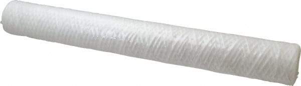 Parker - 2-1/2" OD, 50µ, Polypropylene Cotton String-Wound Cartridge Filter - 20" Long - Exact Industrial Supply